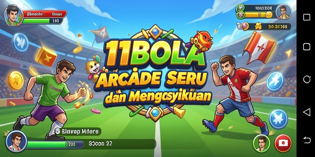 Tampilan menarik dari gameplay 11BOLA yang menantang.