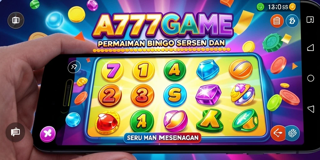 Tampilan menarik saat gameplay Bingo di A777GAME.