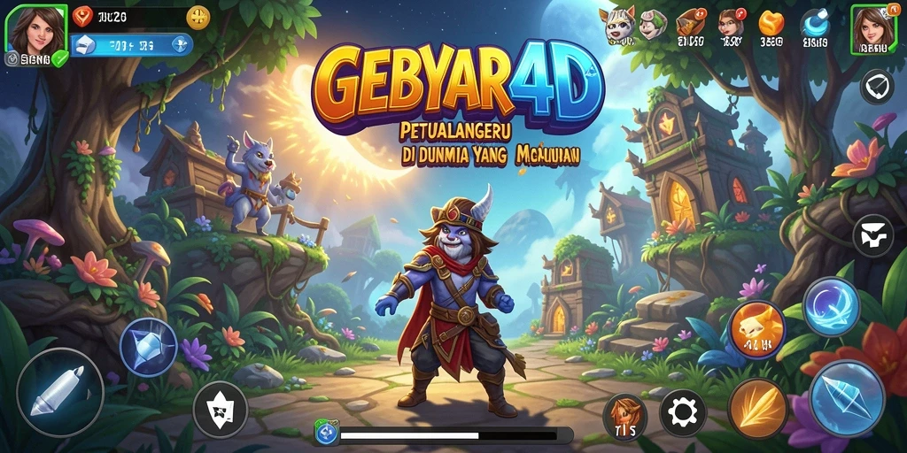 Tangkapan layar menampilkan aksi seru dalam GEBYAR4D yang penuh petualangan.
