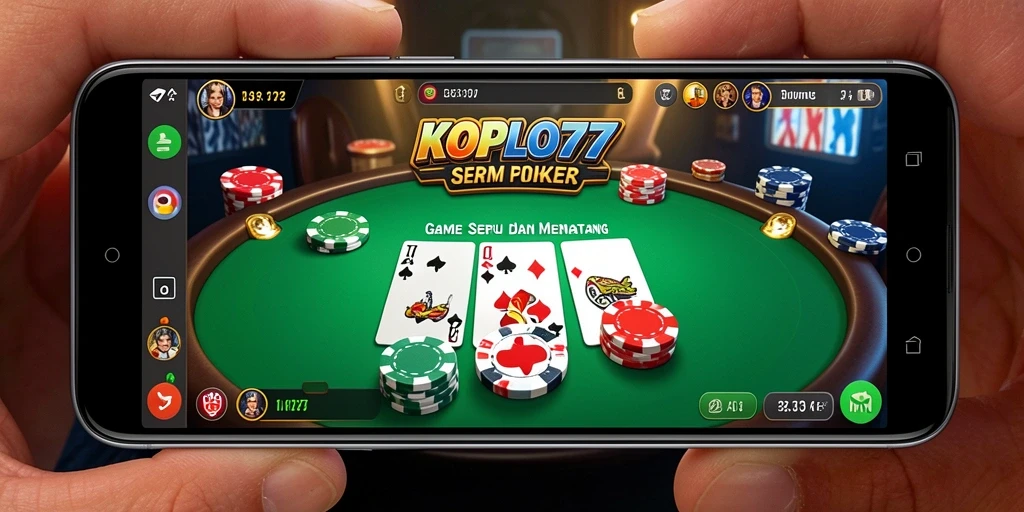 Tampilan gameplay KOPLO77 yang seru dan interaktif.