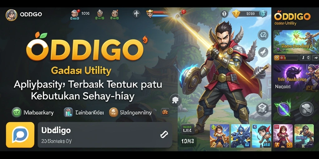 Tampilan aplikasi ODDIGO yang bersih dan modern untuk kebutuhan sehari-hari.