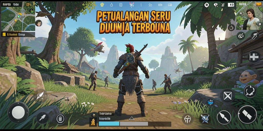 Gameplay menakjubkan di dunia terbuka RAP89.