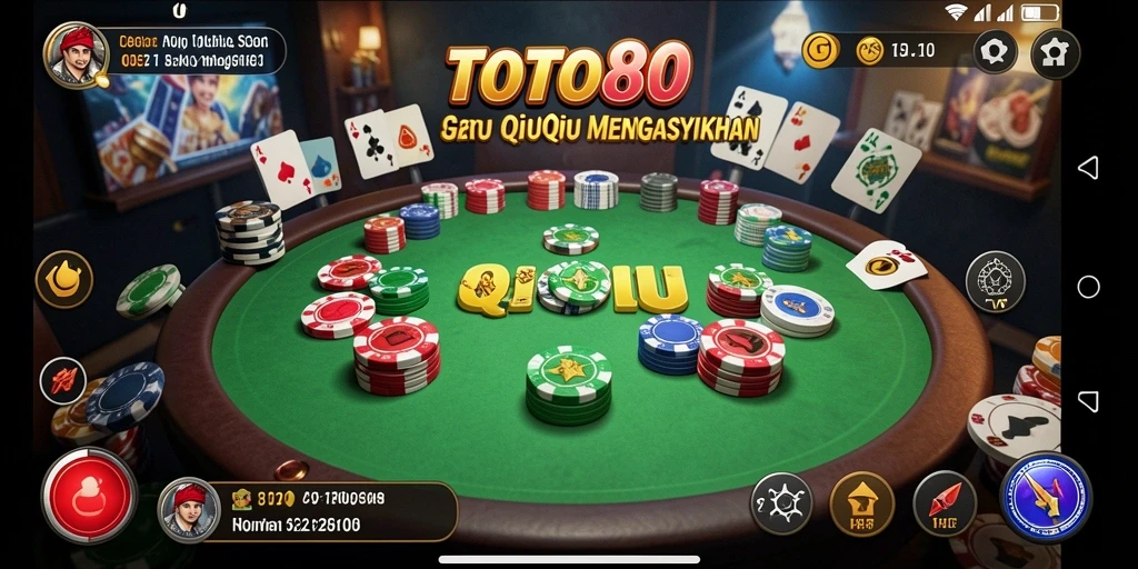 TOTO80 gameplay QiuQiu yang mendebarkan dan seru.